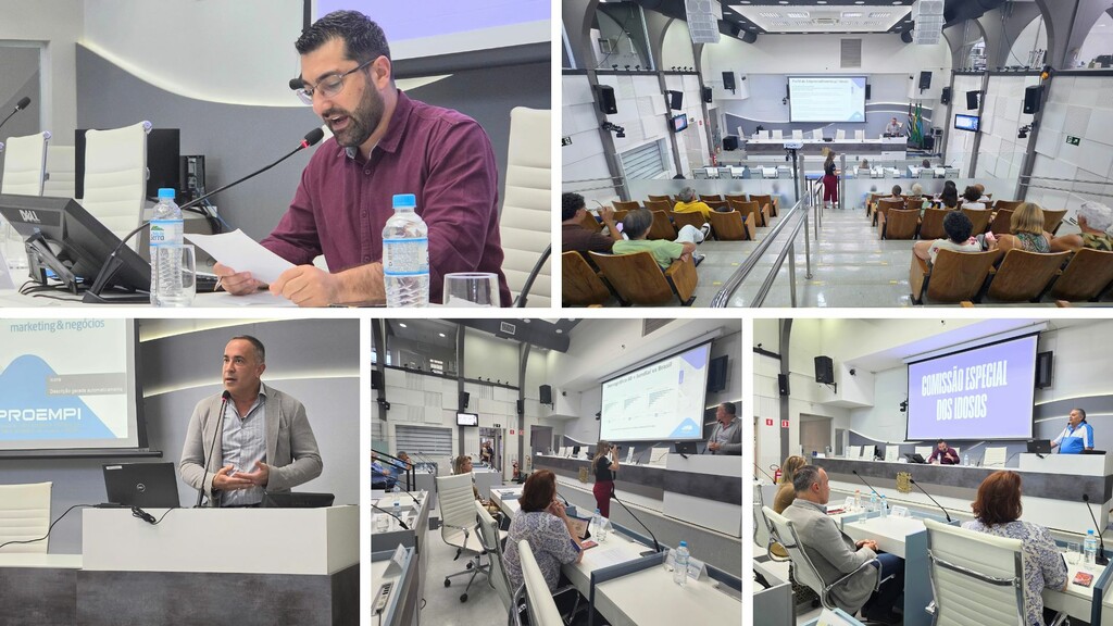 IMG: PROEMPI defende habitação para o público 60+ em reunião da Comissão Especial do Idoso, na Câmara Municipal