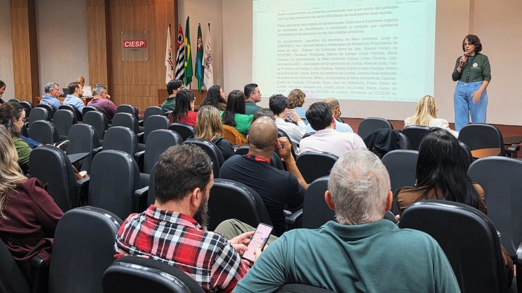 IMG: PROEMPI participa da última oficina do Plano de Manejo da APA Jundiaí