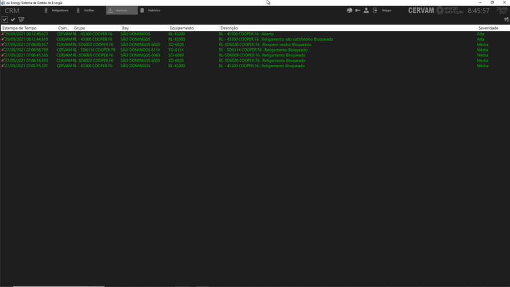 IMG: CERVAM é a primeira do mercado a receber a solução  SCADA Distribuição da EA